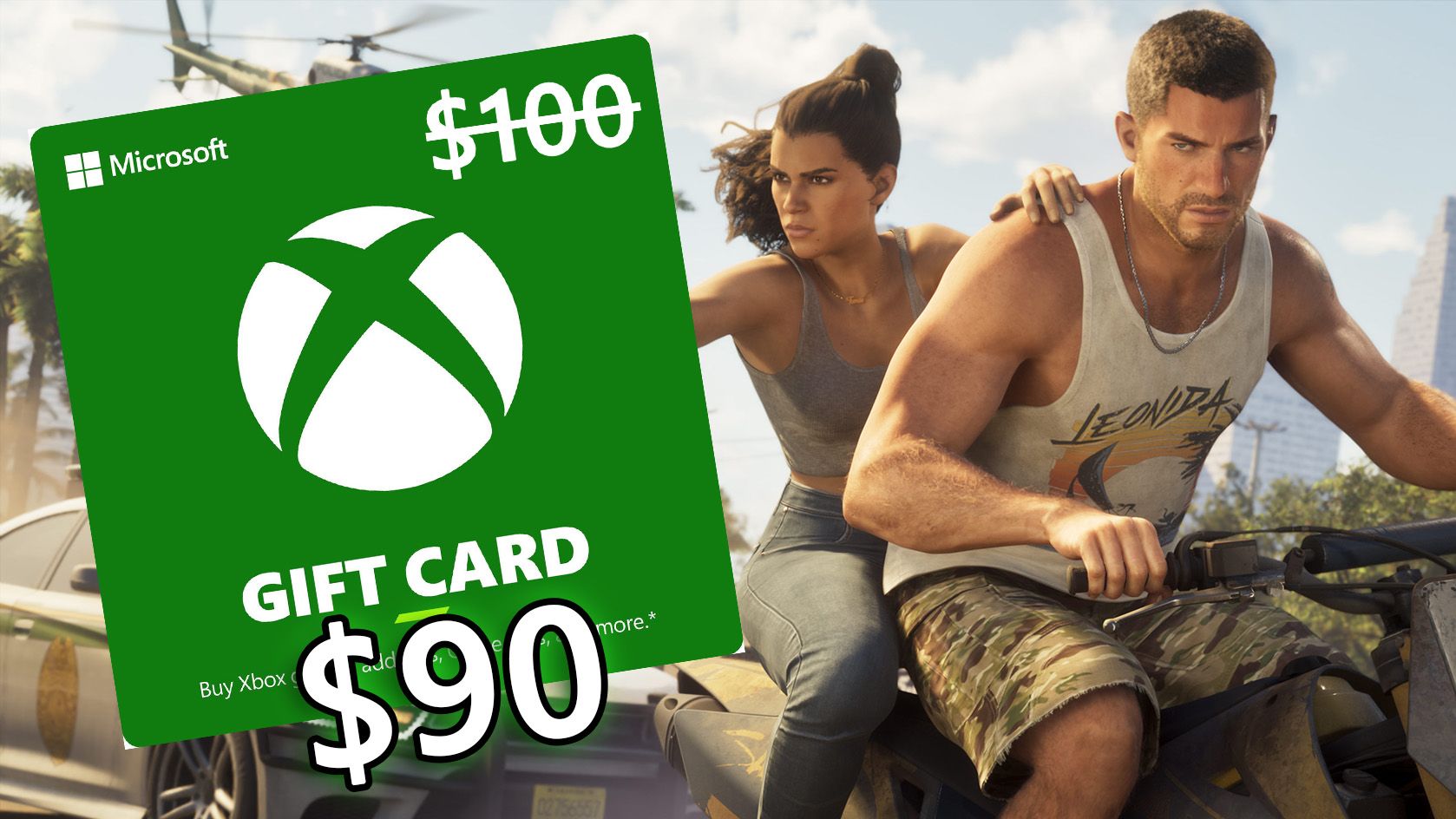 Get a $100 Xbox Gift Card for $90 with this code and save on GTA6 (or anything else)