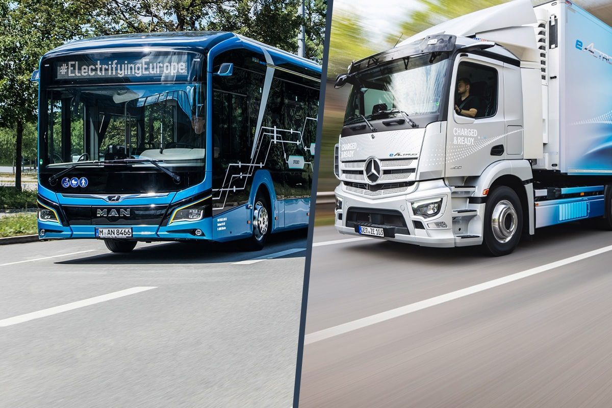 Battery-electric trucks gain ground in key markets; electric buses near-ubiquitous