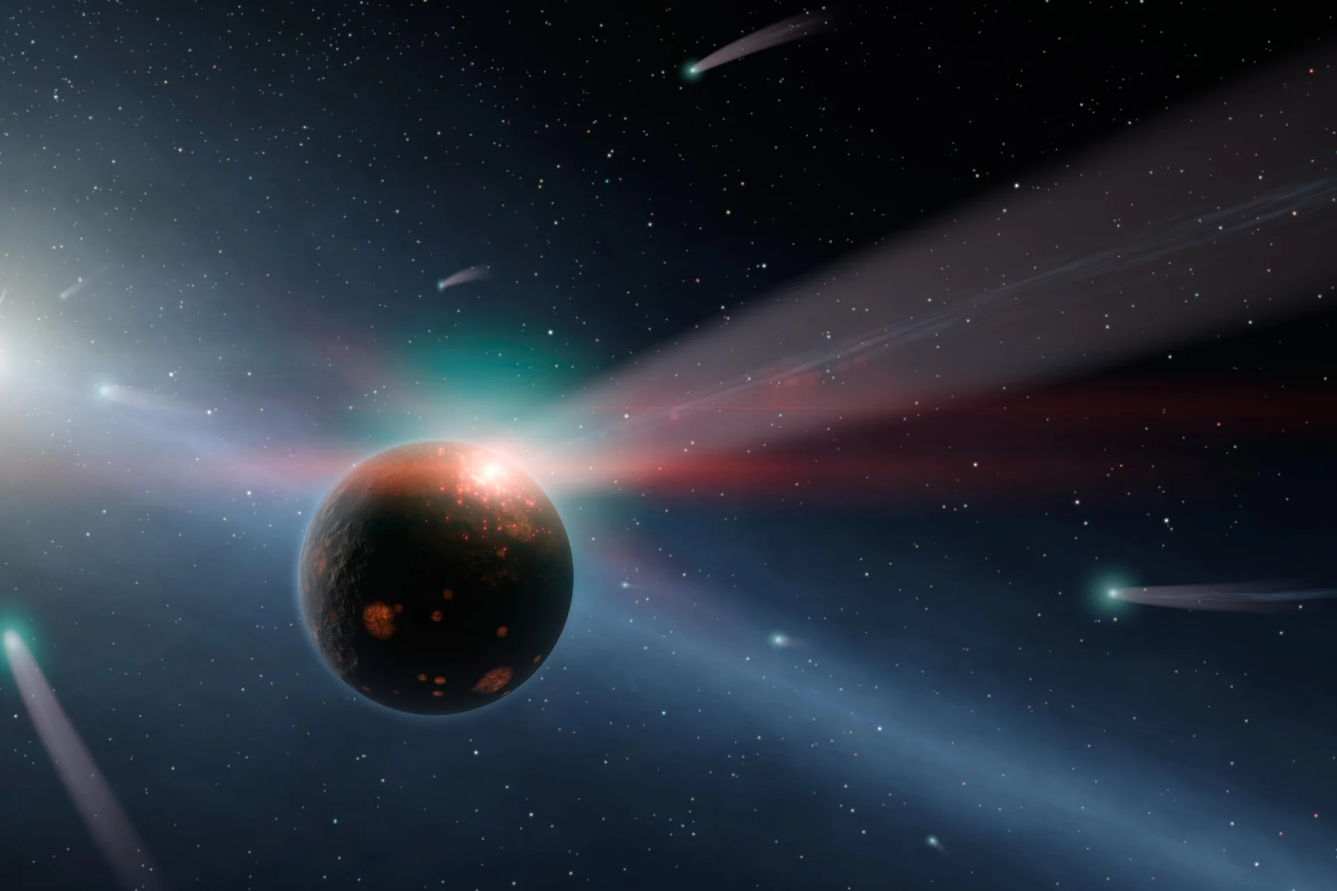 Scientists Thought Comets Seeded Life on Earth. The Physics Says Otherwise
