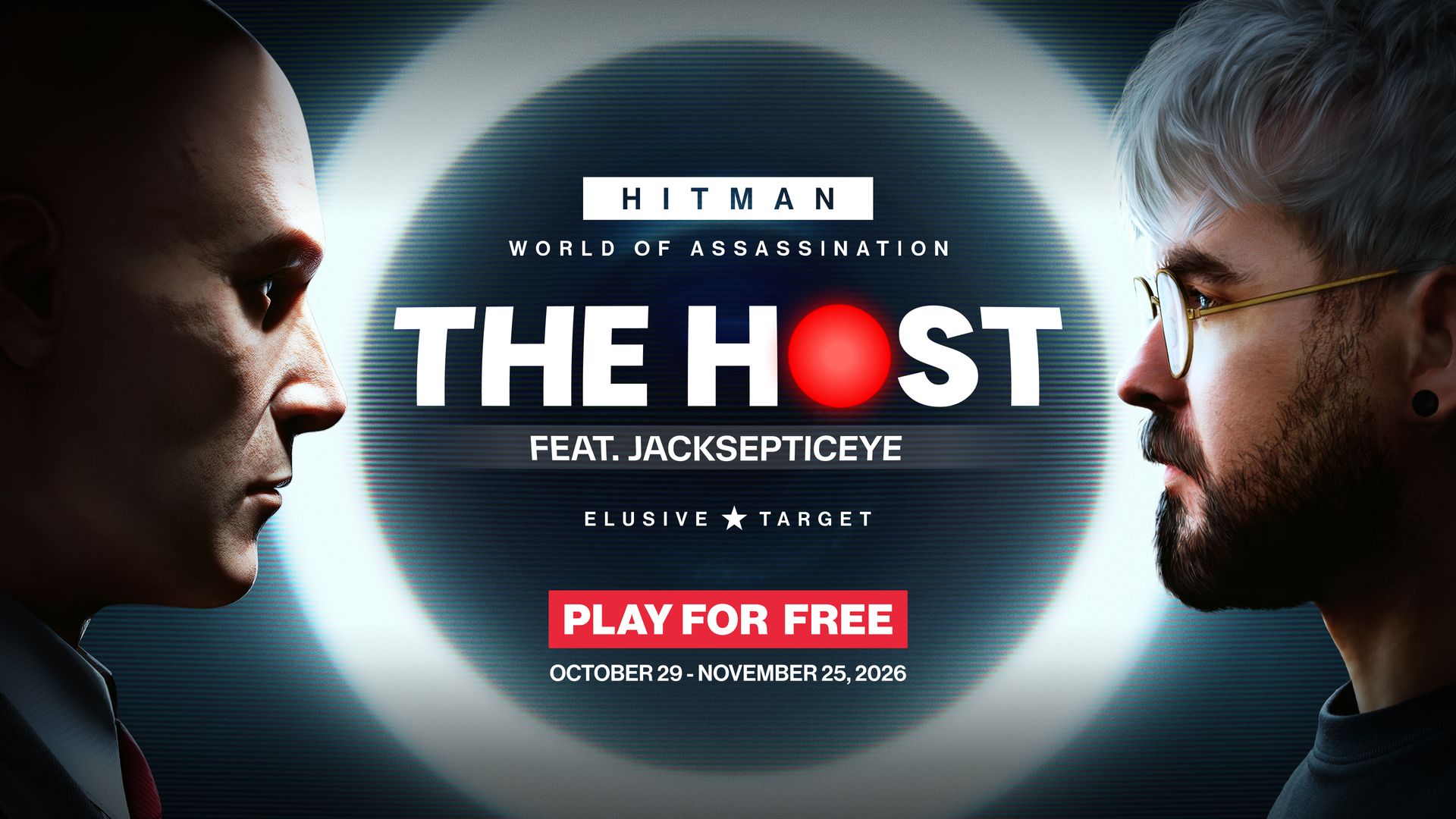 The next Hitman elusive target has Agent 47 taking down a podcaster who is 'loud, paranoid, and completely obsessed with content' — and played by a real-life influencer