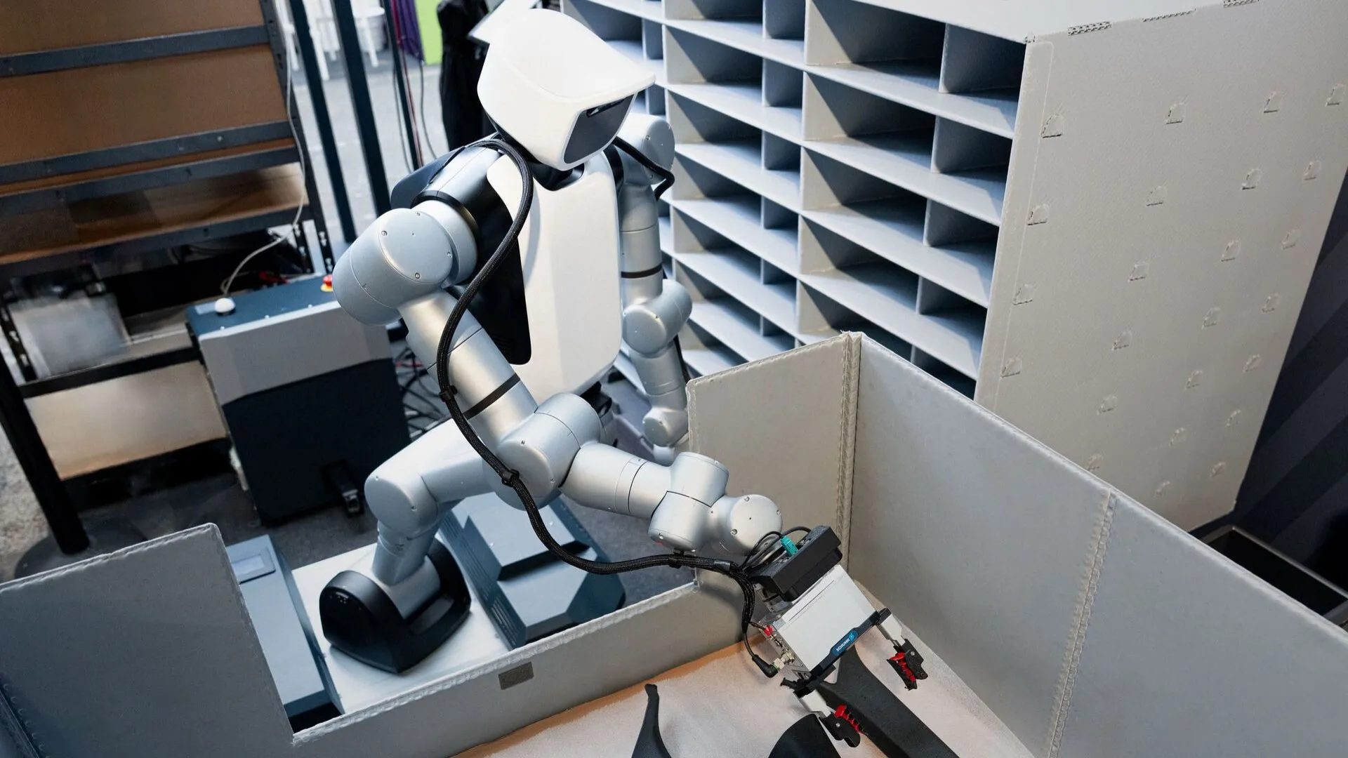 Audi tests mobile humanoid robots that could take over parts sorting in car factories