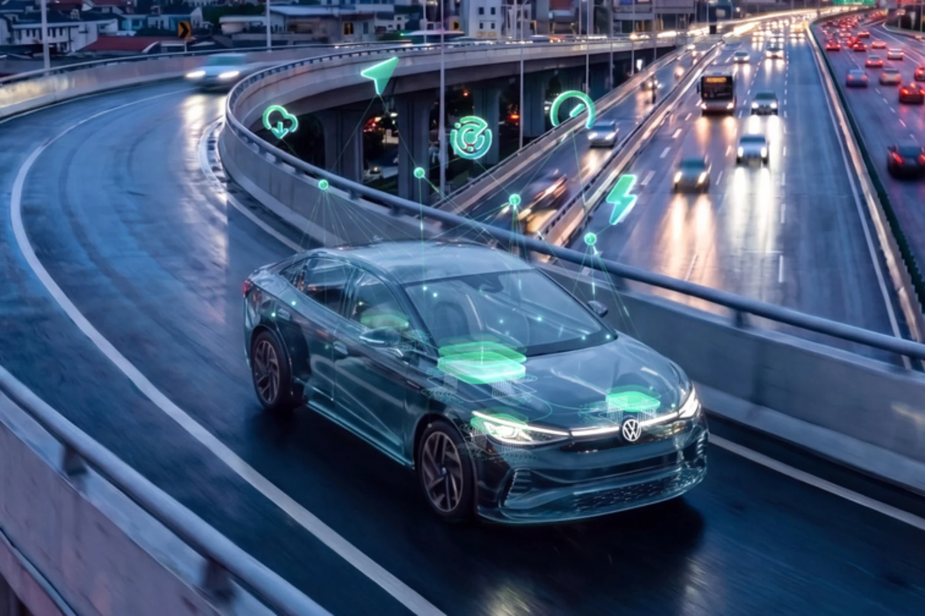 VW unveils global plans for new tech package developed in China