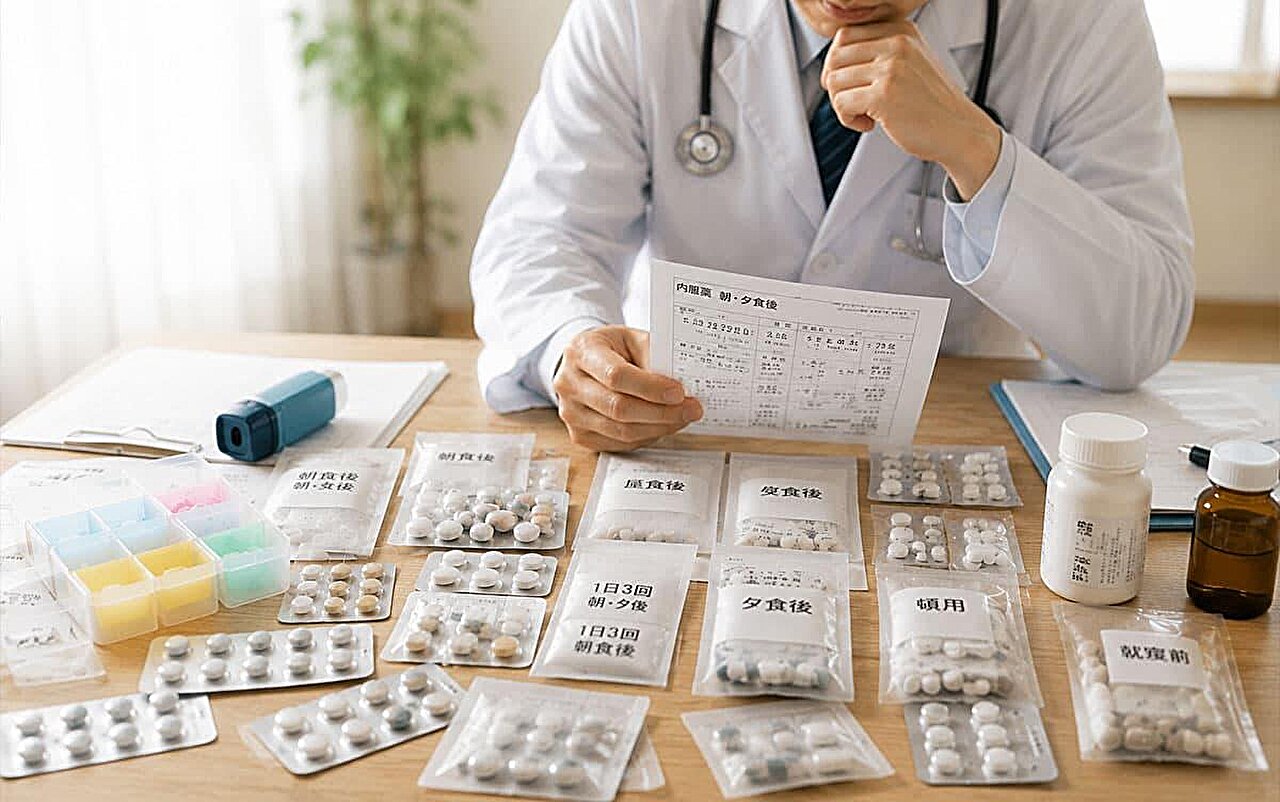Excessive polypharmacy and complex medication regimens are associated with greater physician burden