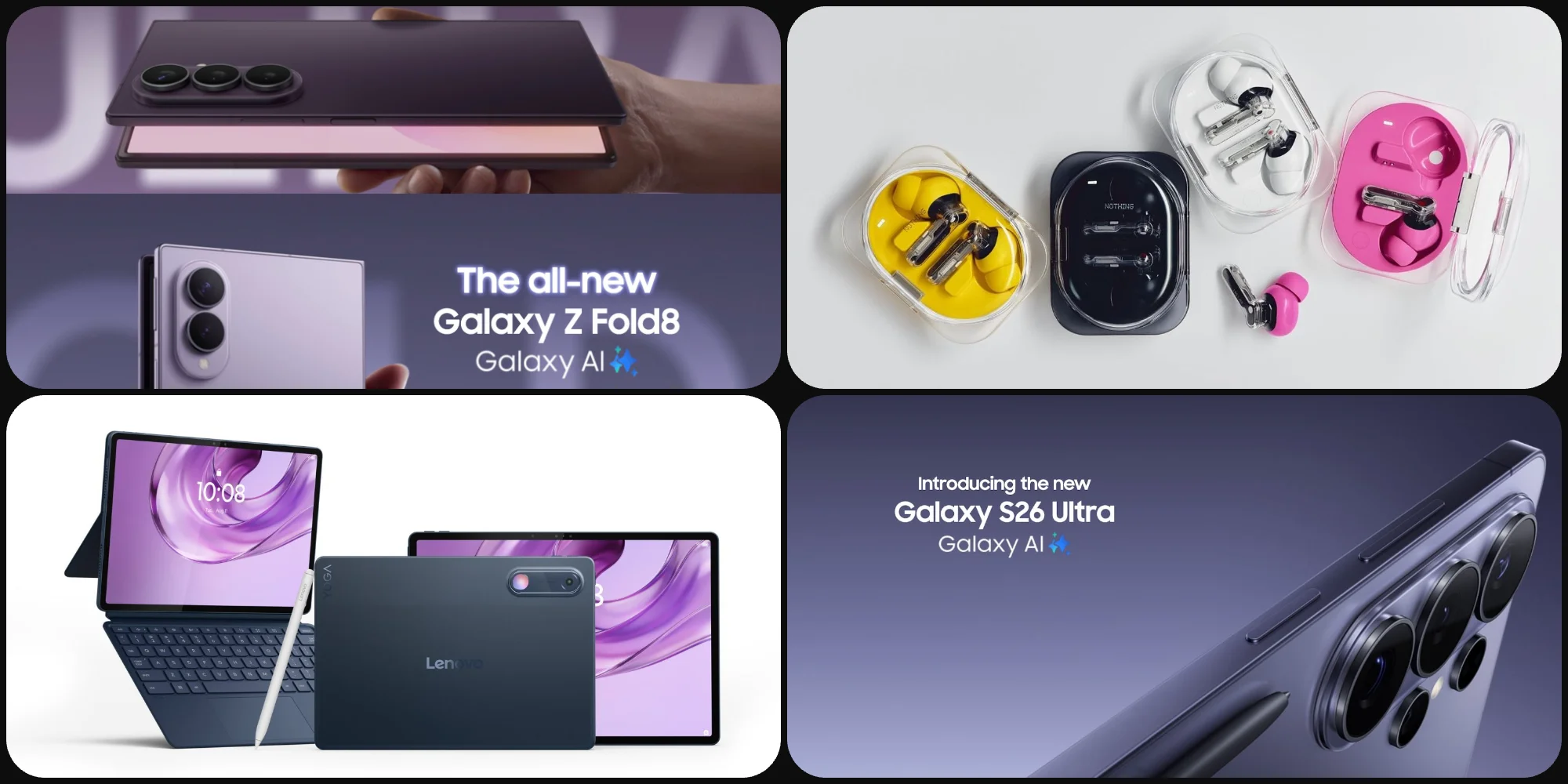 Deals: Galaxy S26 Ultra $473 off brand new, Nothing Ear (3a) $79, Lenovo’s new Android tablets $316 off, more