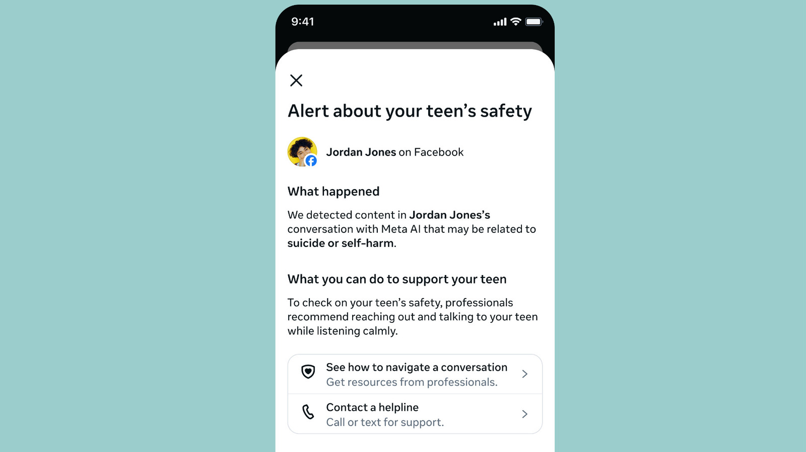 Meta will now alert parents if teens 'repeatedly' search for self-harm content on Facebook
