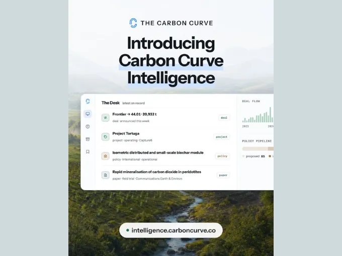 Carbon Curve Intelligence: A New Free Tool That Tracks The CDR Sector