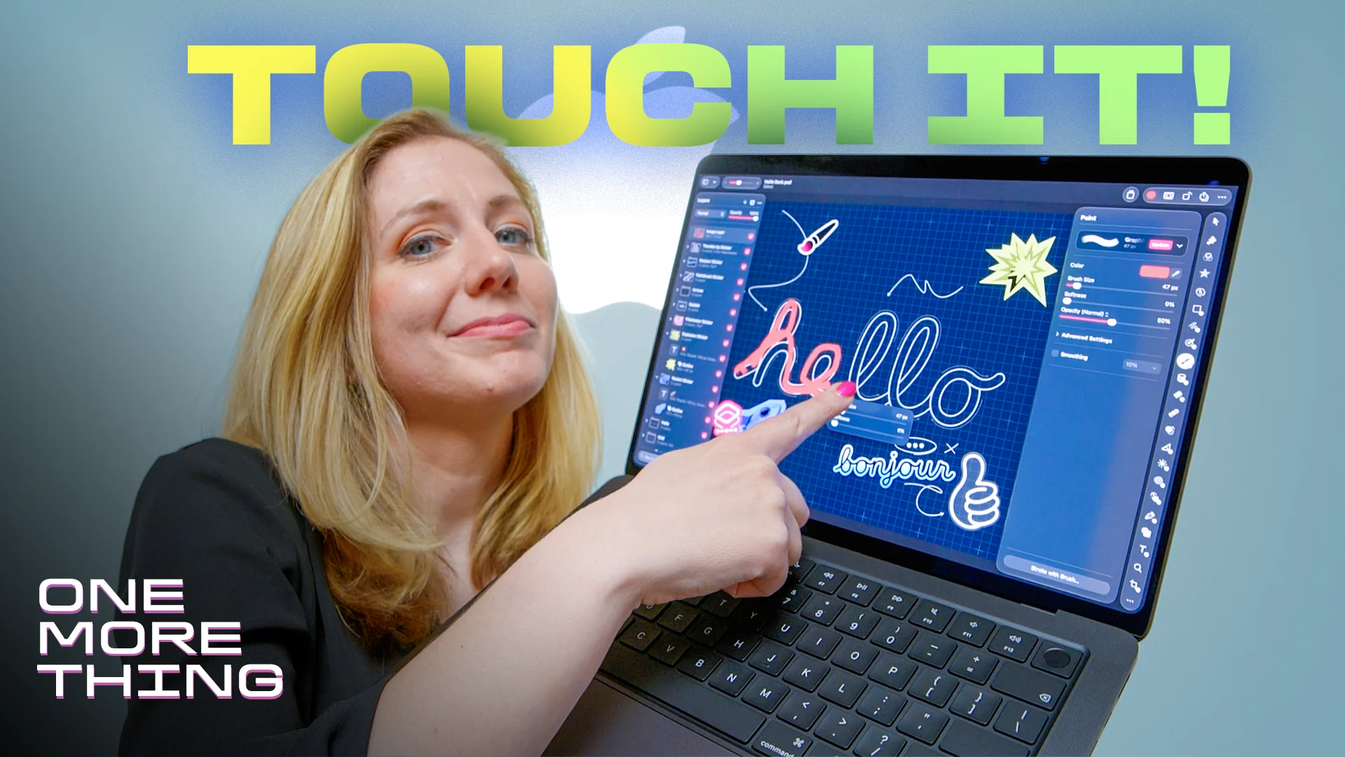 Let’s get touchy with Apple’s first touchscreen MacBook Pro