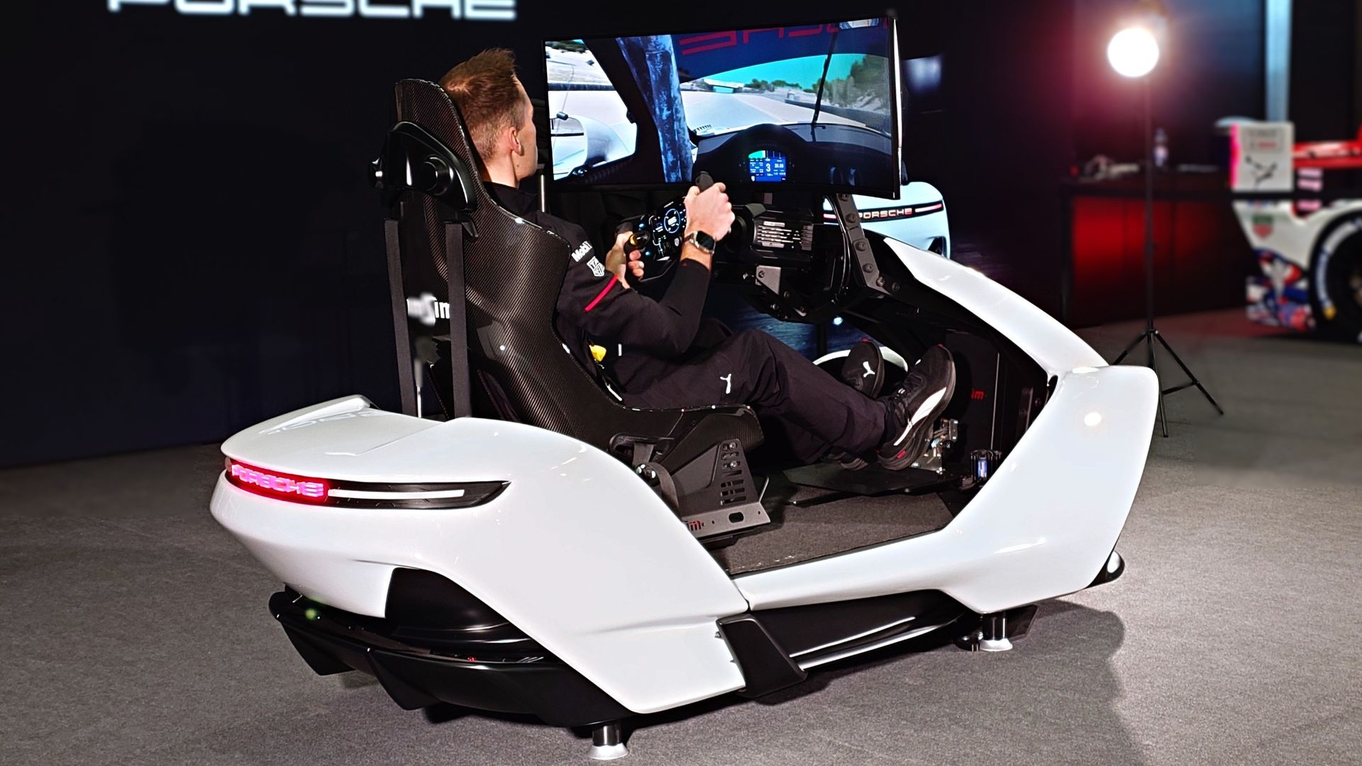Trying a €70,000 Porsche racing simulator spoiled my own sim racing setup for good