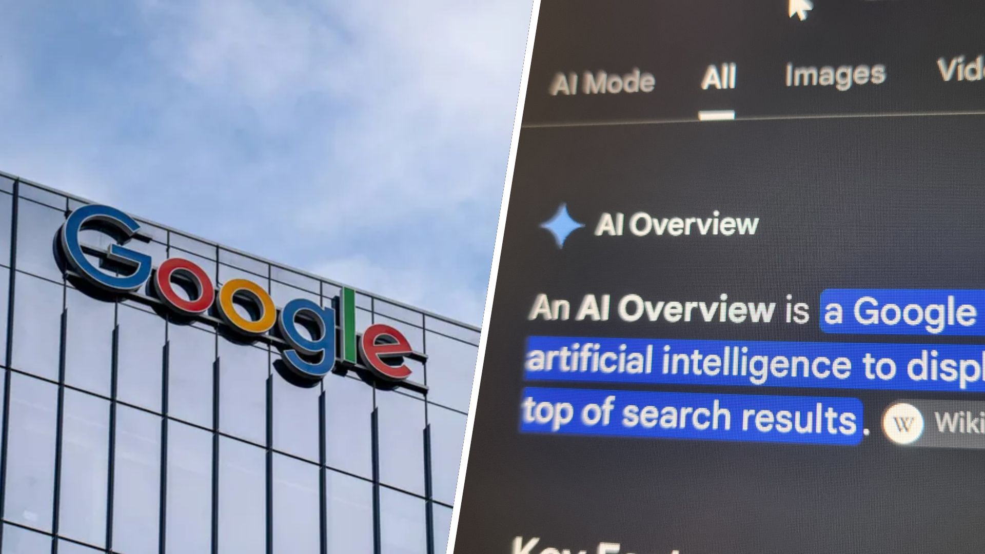 'We feel very good about our trajectory here' says Google as its stock tanks by $500 billion