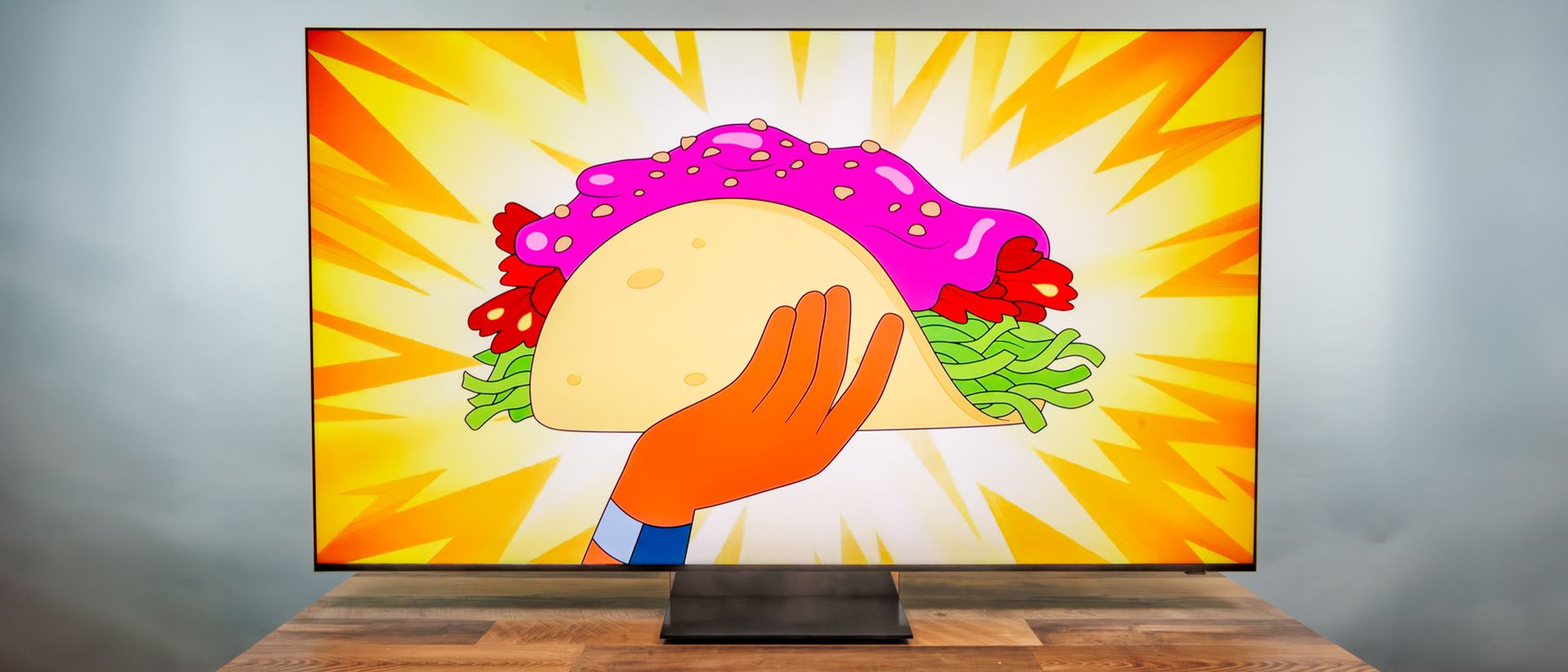 Samsung R95H review: Stunning RGB color with a living-room friendly shine
