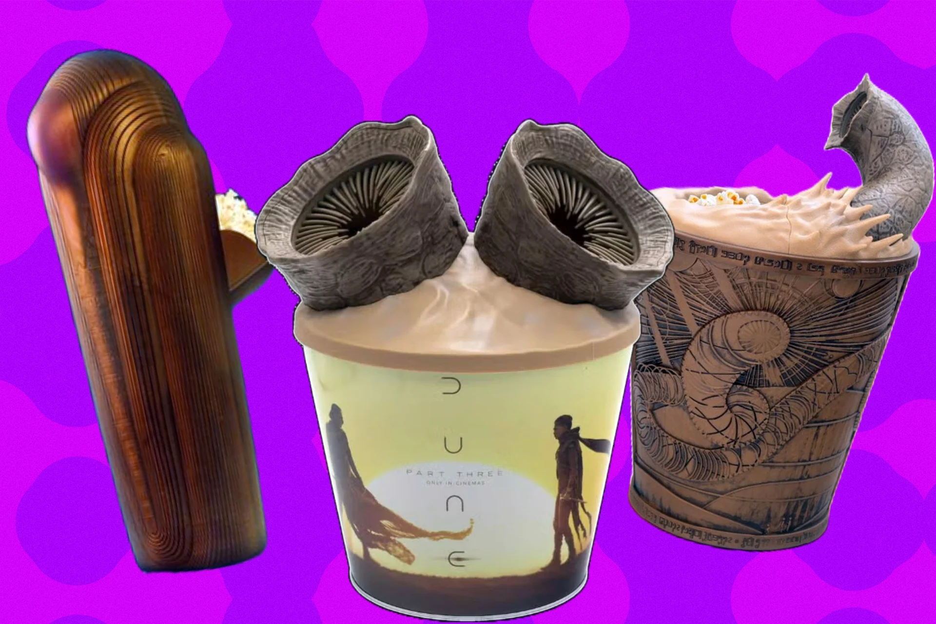 The Unholy ‘Dune’ Sandworm Popcorn Bucket Has Returned