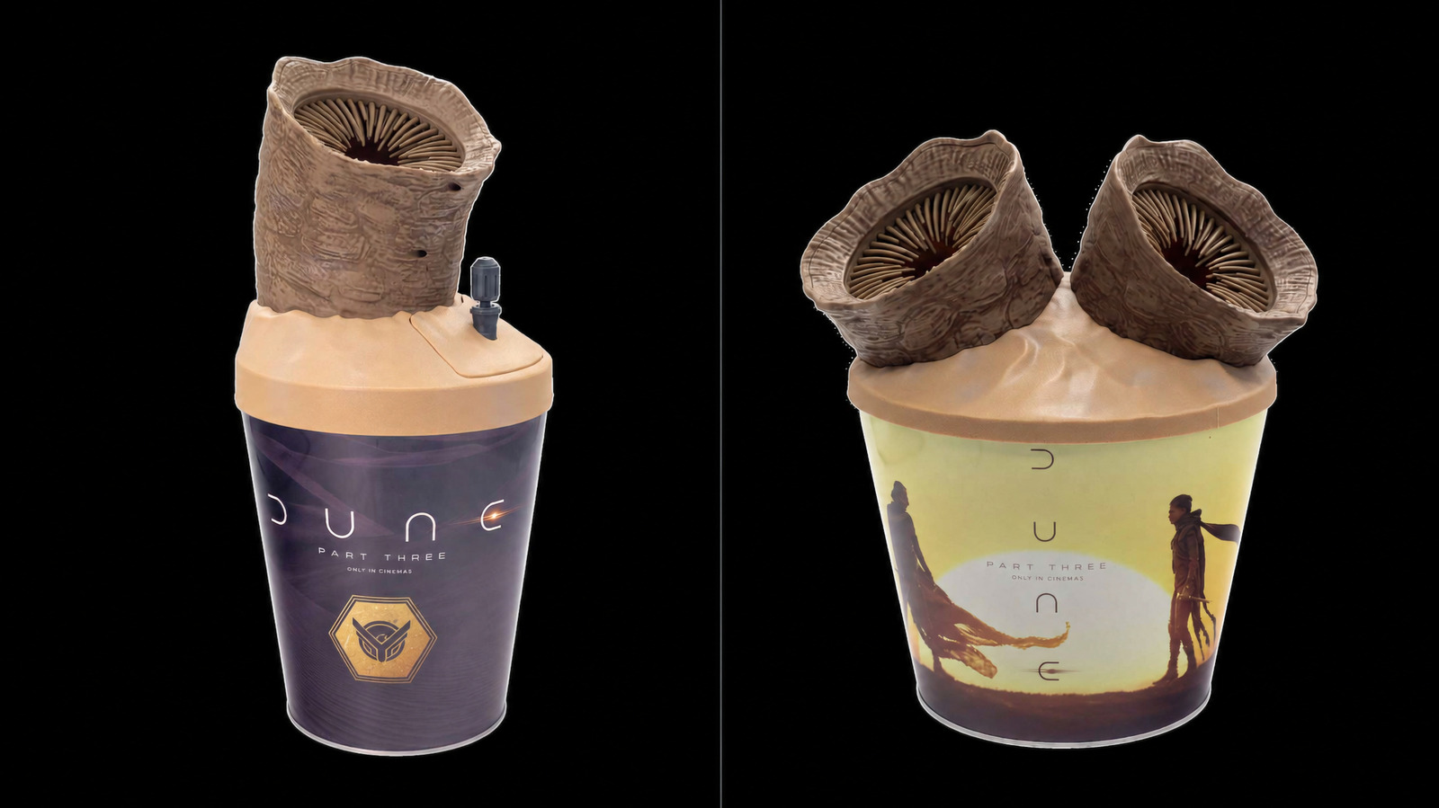 Popcorn bucket innovation is at an all-time low and the Dune: Part Three 'Double Sandworm' is proof