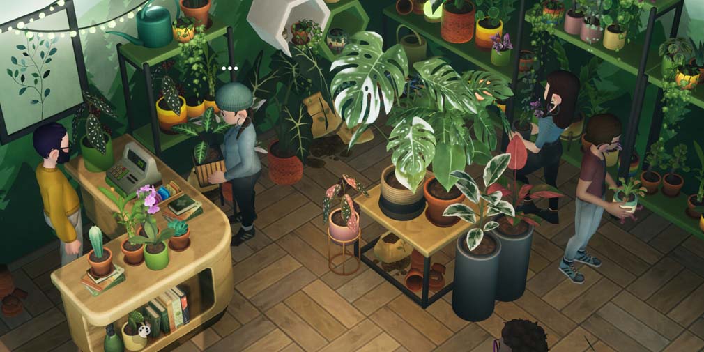 Leafy Corner lets you flex your green thumb and give virtual plants some TLC