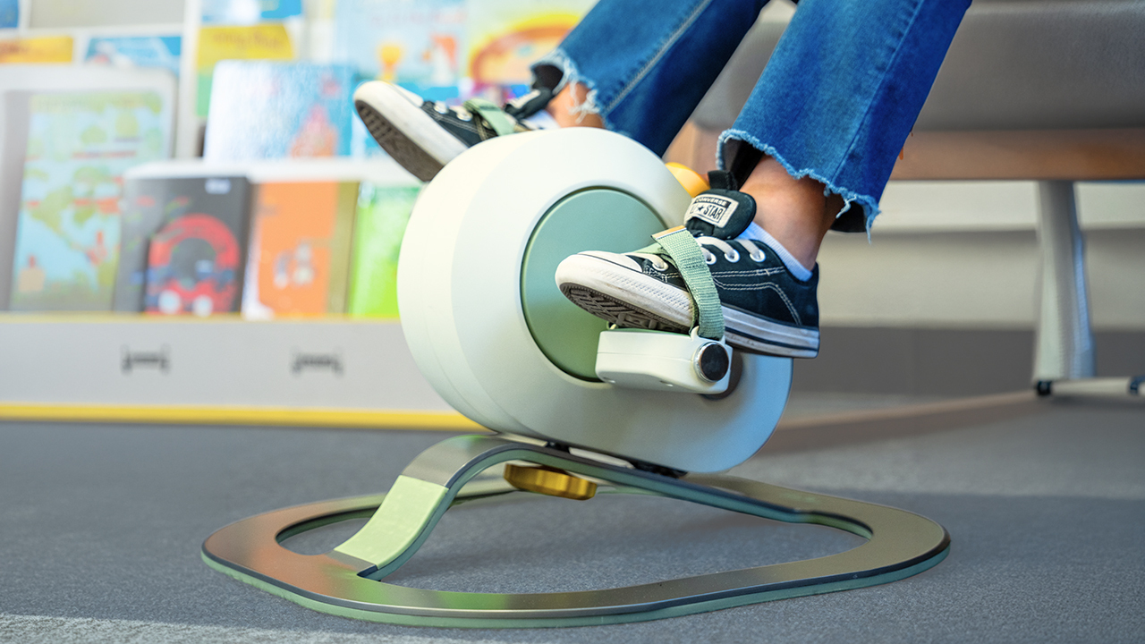 This bike will stop your kid’s YouTube video if they’re not pedaling