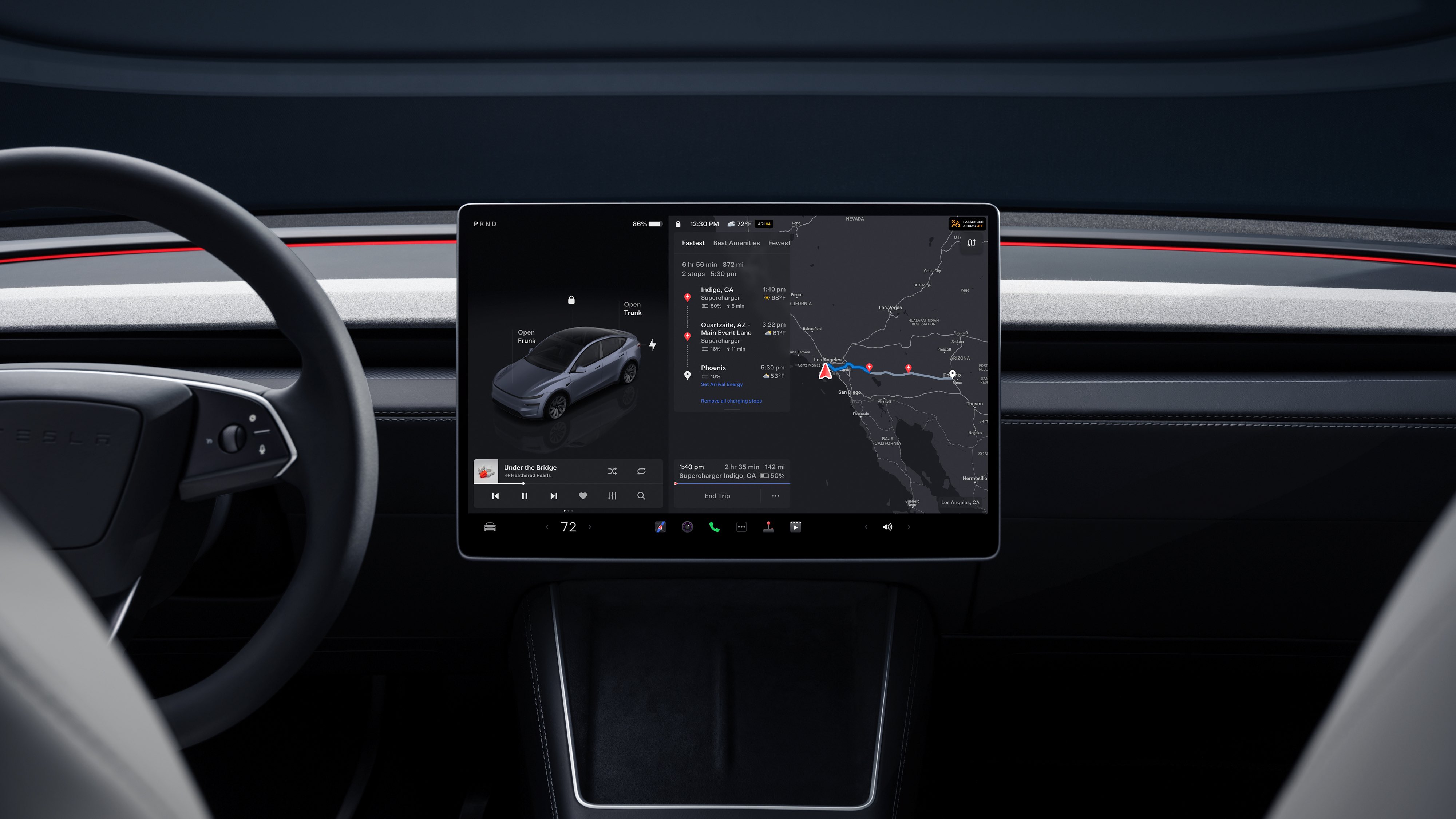Tesla made napping in a Robotaxi easier with its latest update