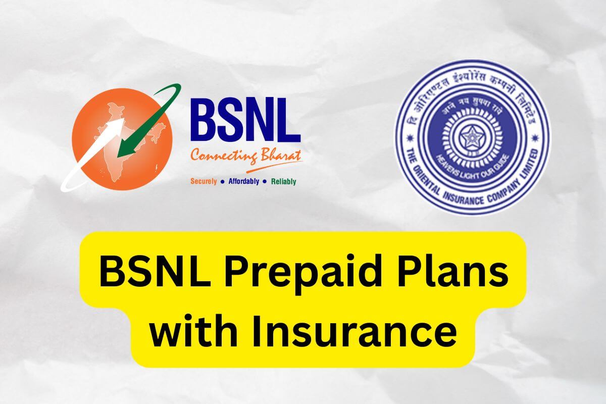 BSNL Prepaid Plans With Free Accident and Cyber-Fraud Cover: Oct 2026