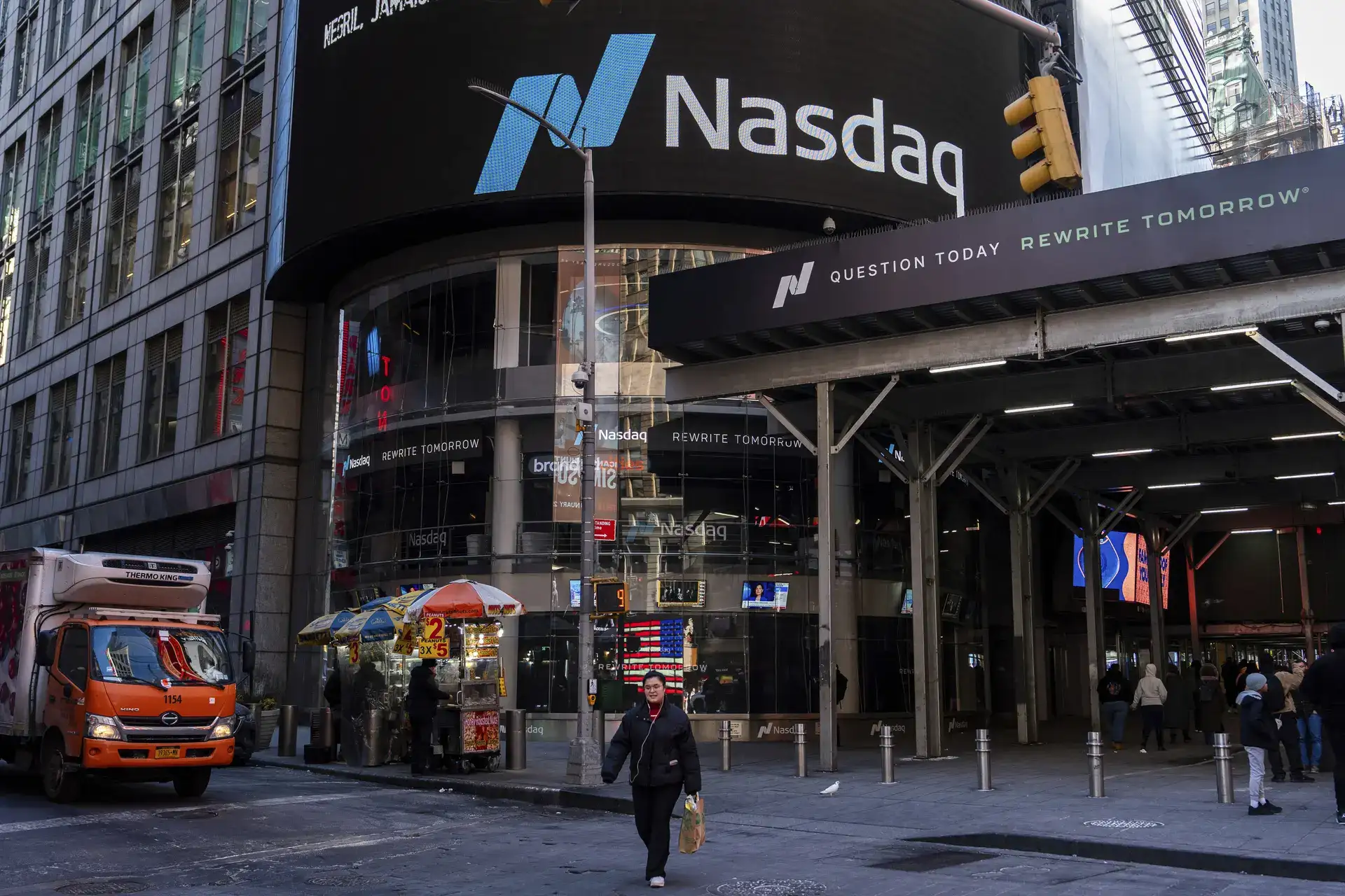 Nasdaq futures sink as Amazon, Intel intensify AI spending fears