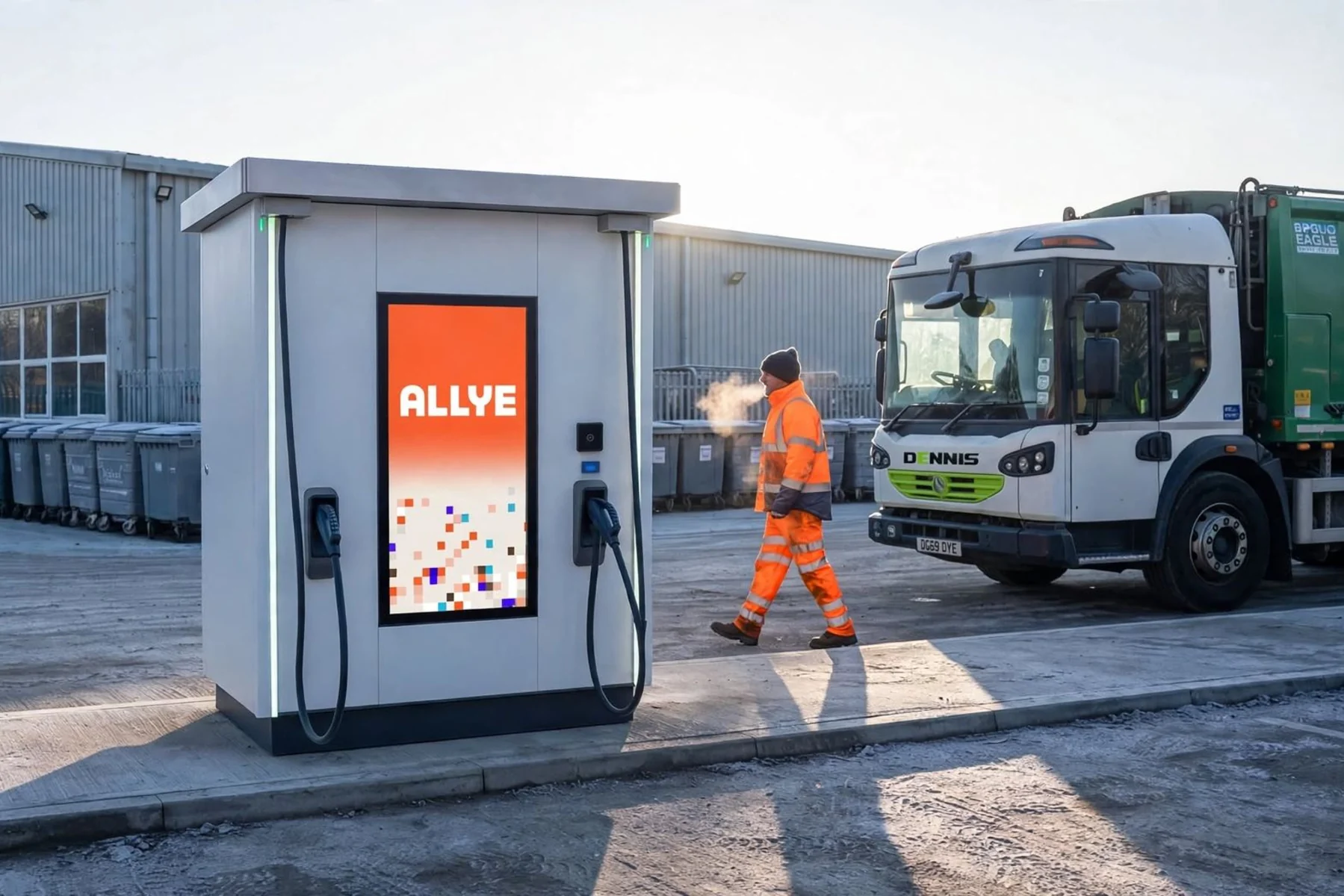 Allye introduces 400 kW fast charger with second-life batteries