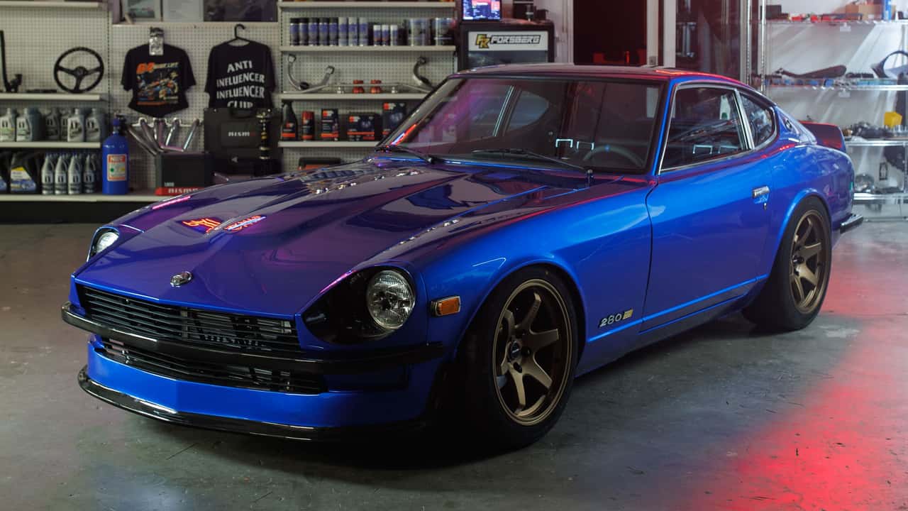 Classic Datsun 240Z Gets Twin-Turbo Power And Carbon Fiber Body