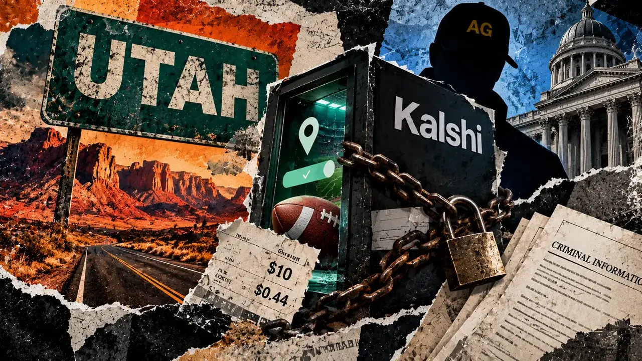 A $10 sports bet helped trigger 13 felony charges against Kalshi in Utah