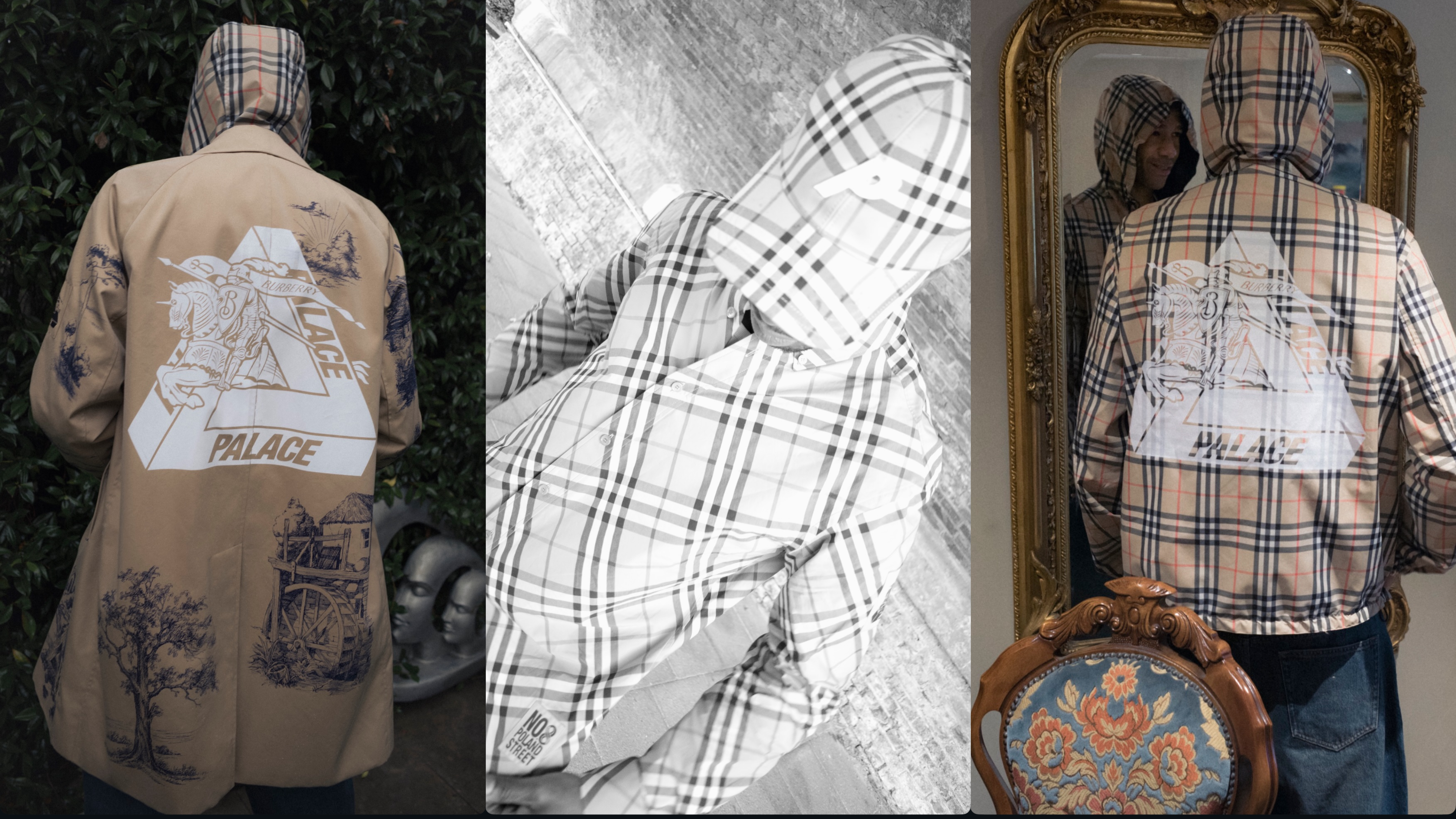 Palace Teams With Burberry for Capsule Exclusive for New Flagship