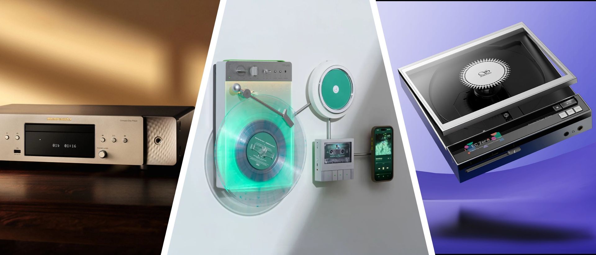 The CD renaissance is going strong — here are the quirky disc-spinners you need to see