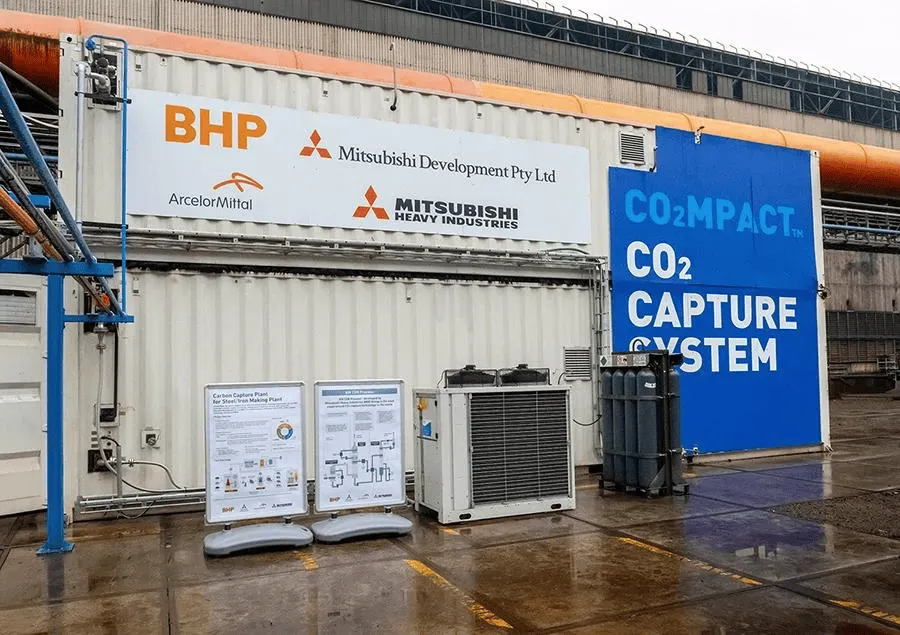 ArcelorMittal, MHI, And BHP Complete Carbon Capture Trial At Gent Steel Plant