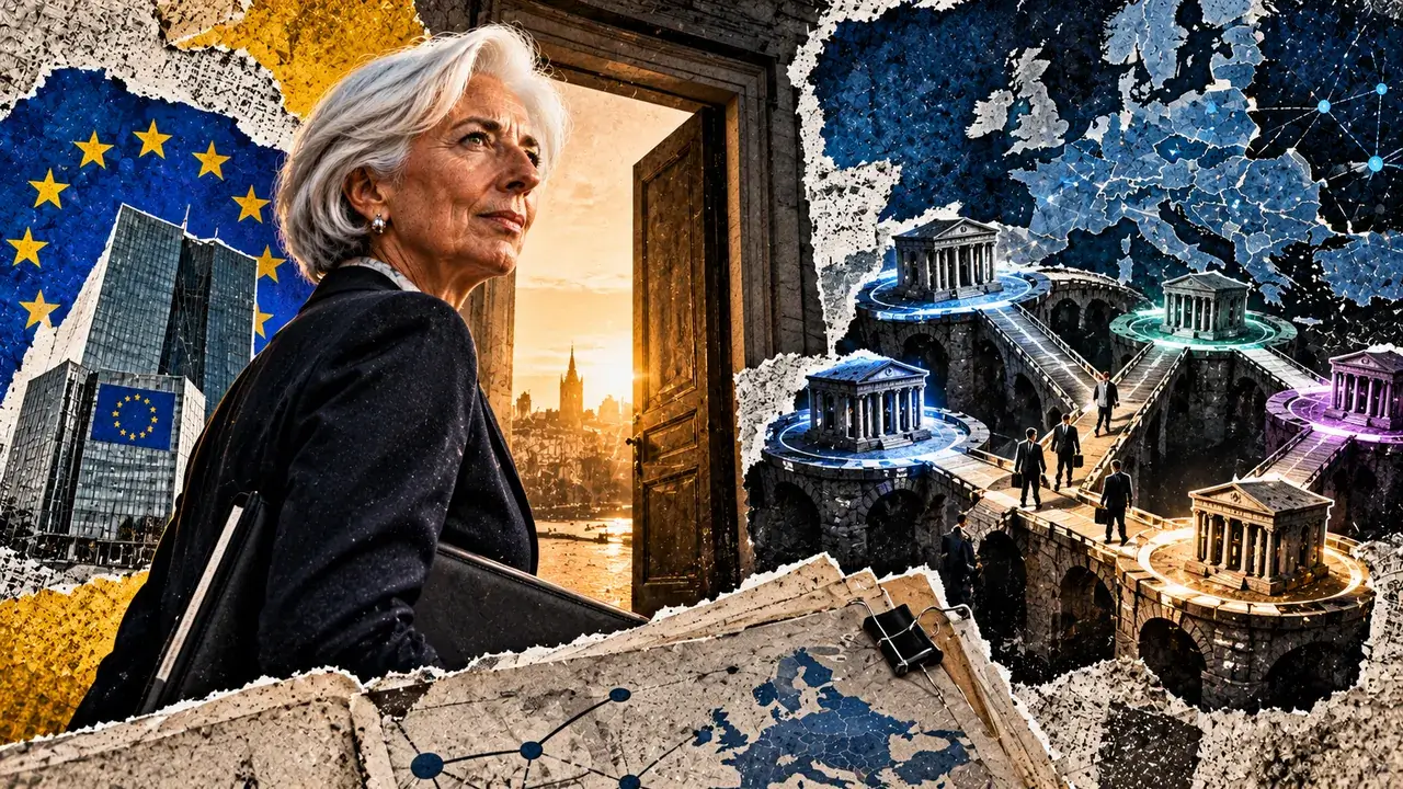 Lagarde to leave ECB with Europe’s tokenized-finance blueprint still undecided
