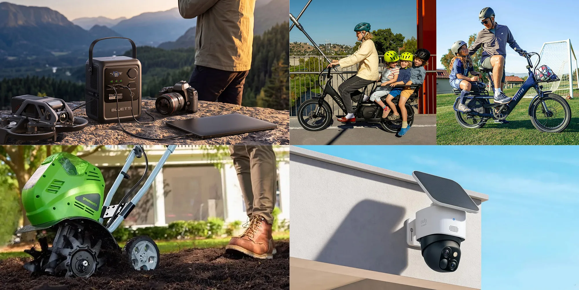Bluetti 288Wh Elite 30 Mini power station exclusive pre-order deals, Aventon Abound SR + LR cargo e-bikes first savings, more