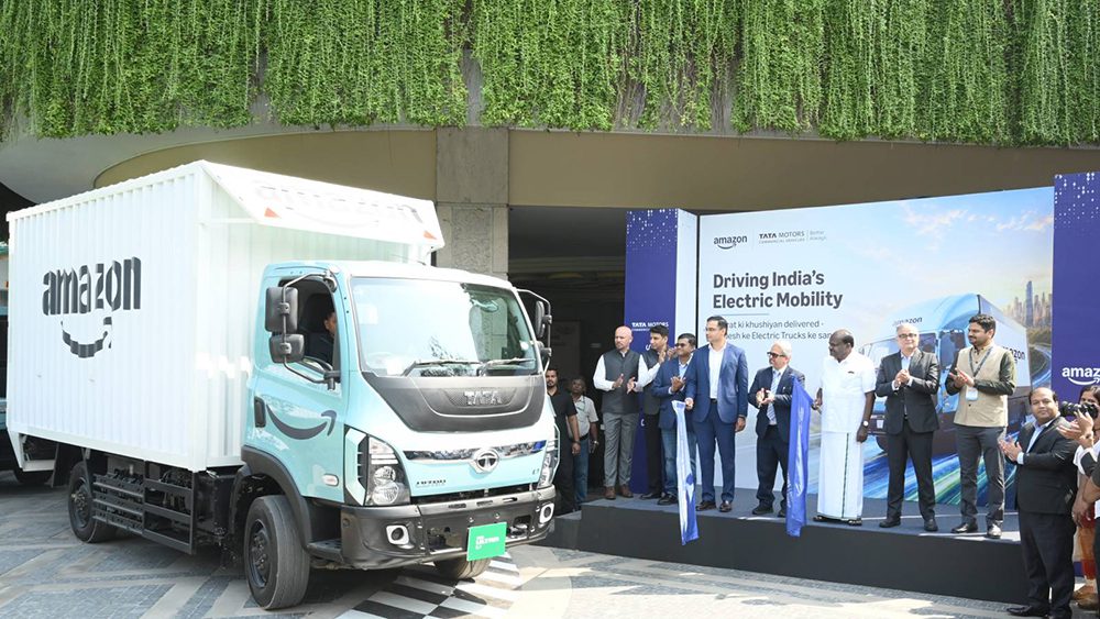Amazon to deploy 3,000 Tata electric trucks in India