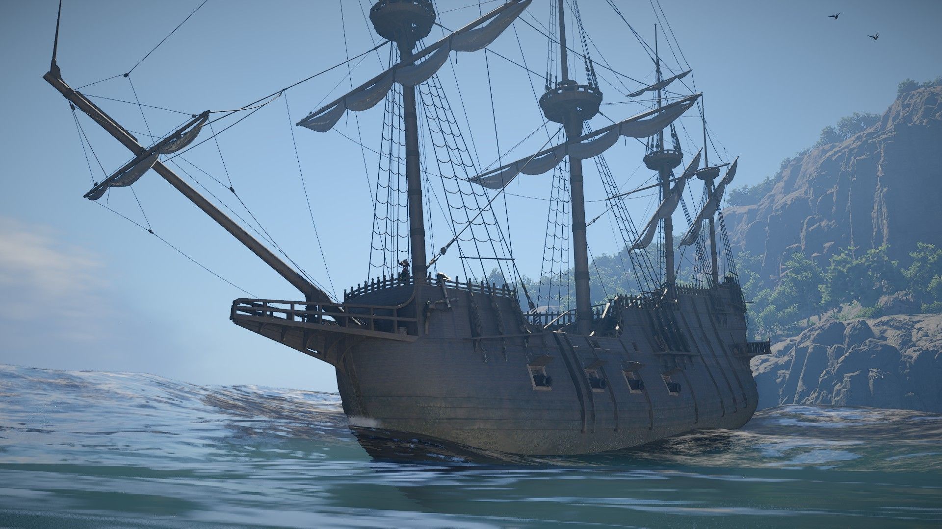 How to get a sailing ship in the Crimson Desert DLC