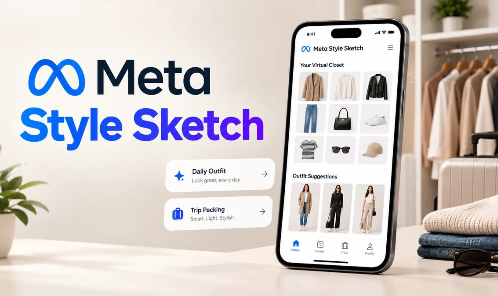 Meta’s new app lets AI plan your outfit of the day
