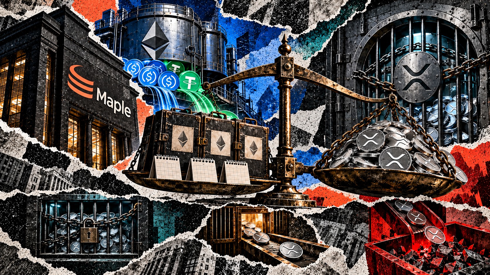 Maple locks $280M in XRP collateral and upcoming maturity dates threaten liquidations