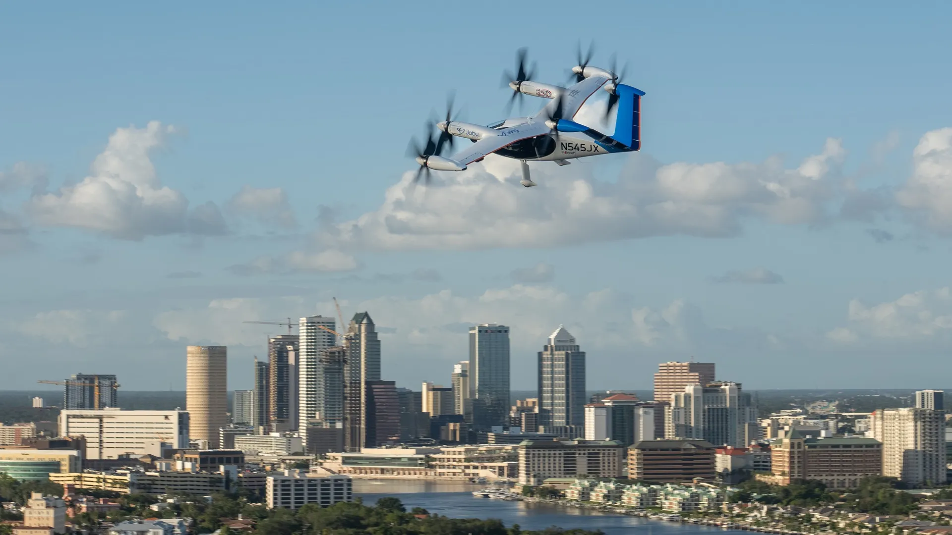 Florida launches first eVTOL flight trials as Joby tests its electric air taxis