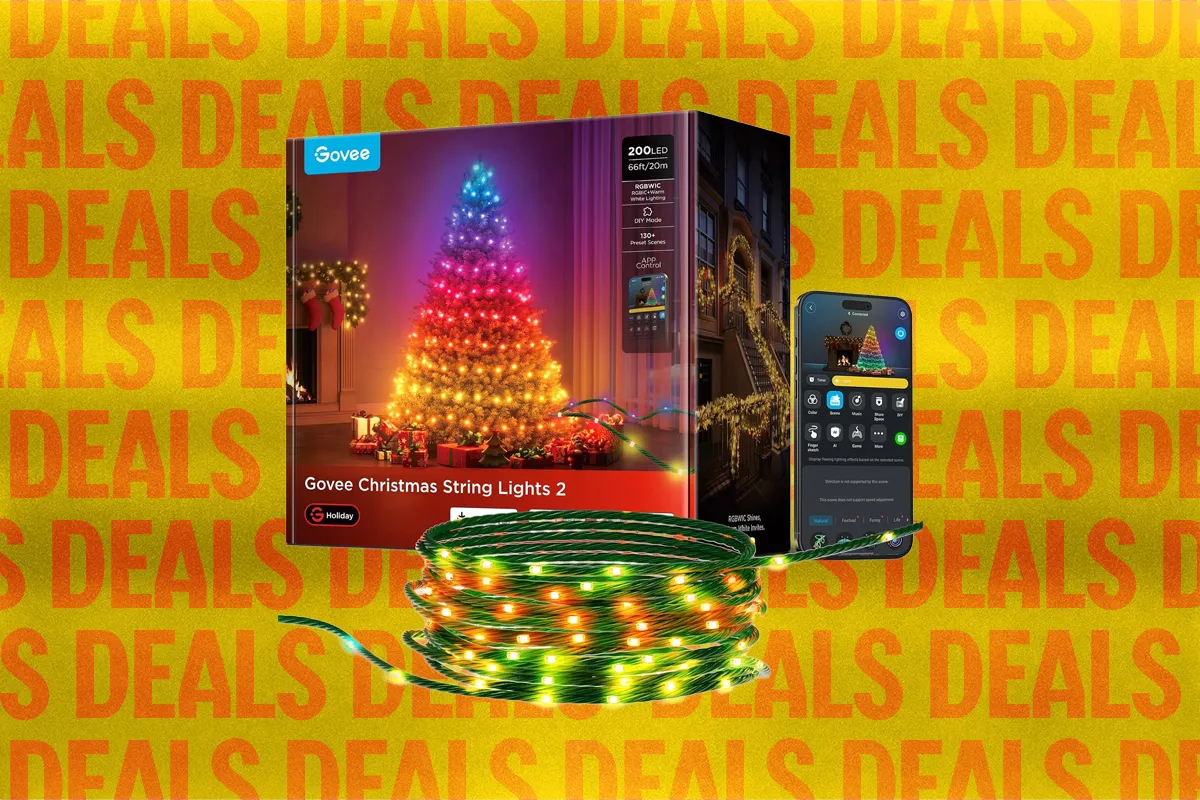 Govee Christmas Lights 2 Deal: Save $25 on These Smart String Lights