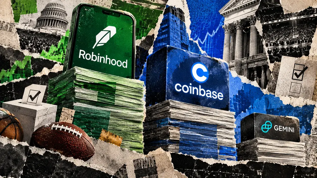 Prediction markets bring Robinhood $173 million as crypto revenue slumps