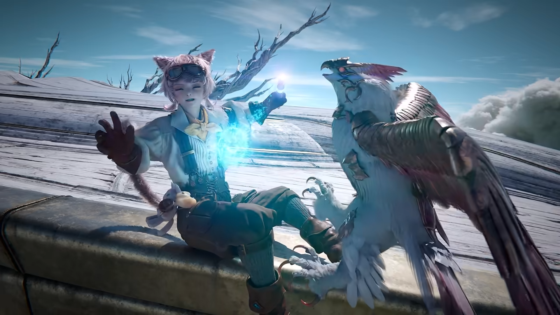 Final Fantasy 14 Evercold's second job is the ranged Zephyr DPS that comes with a deadly pet bird