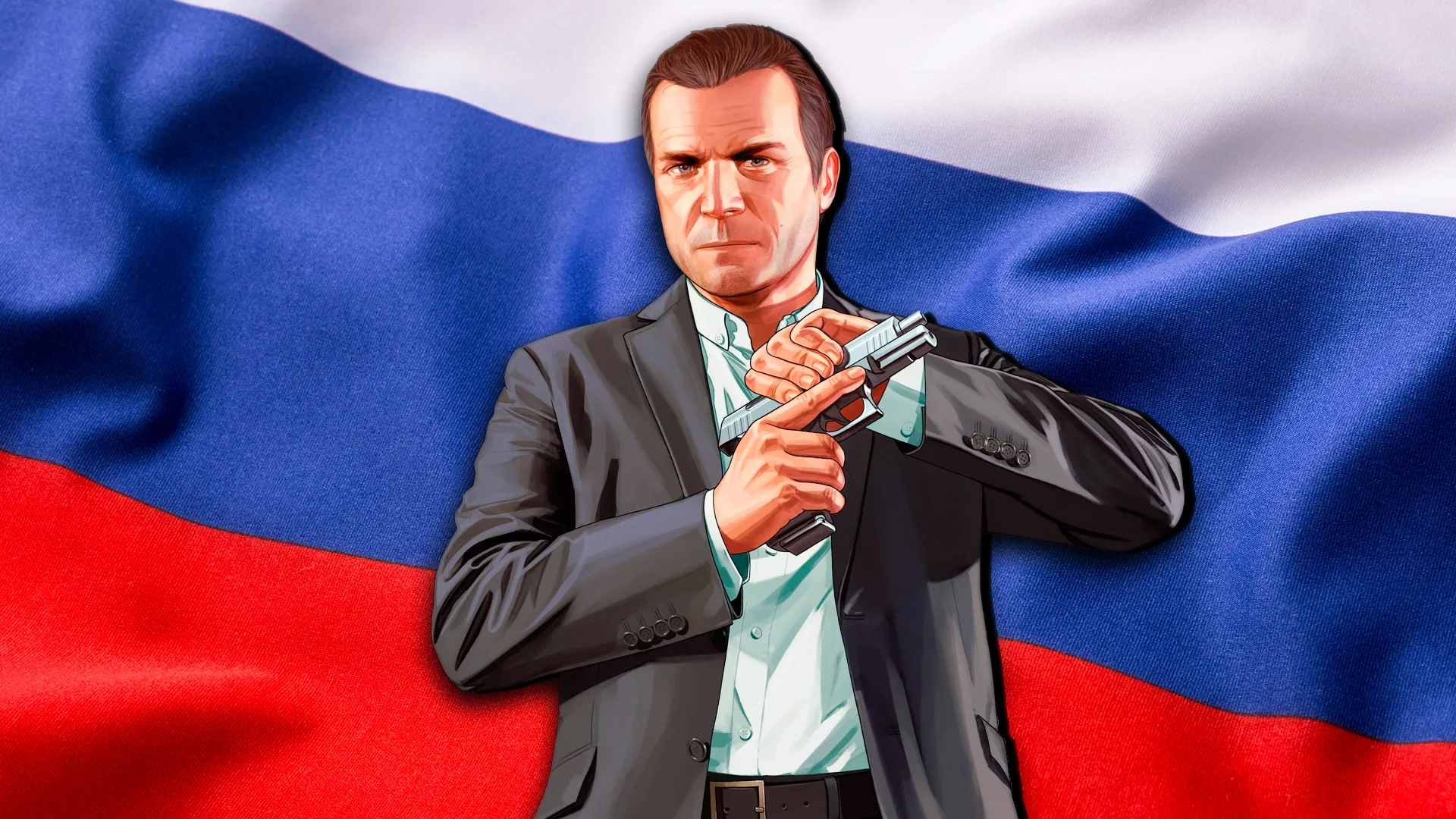 While Russia Bombs Ukraine, GTA 5 Actor Ned Luke Visits Moscow For A Meet-And-Greet