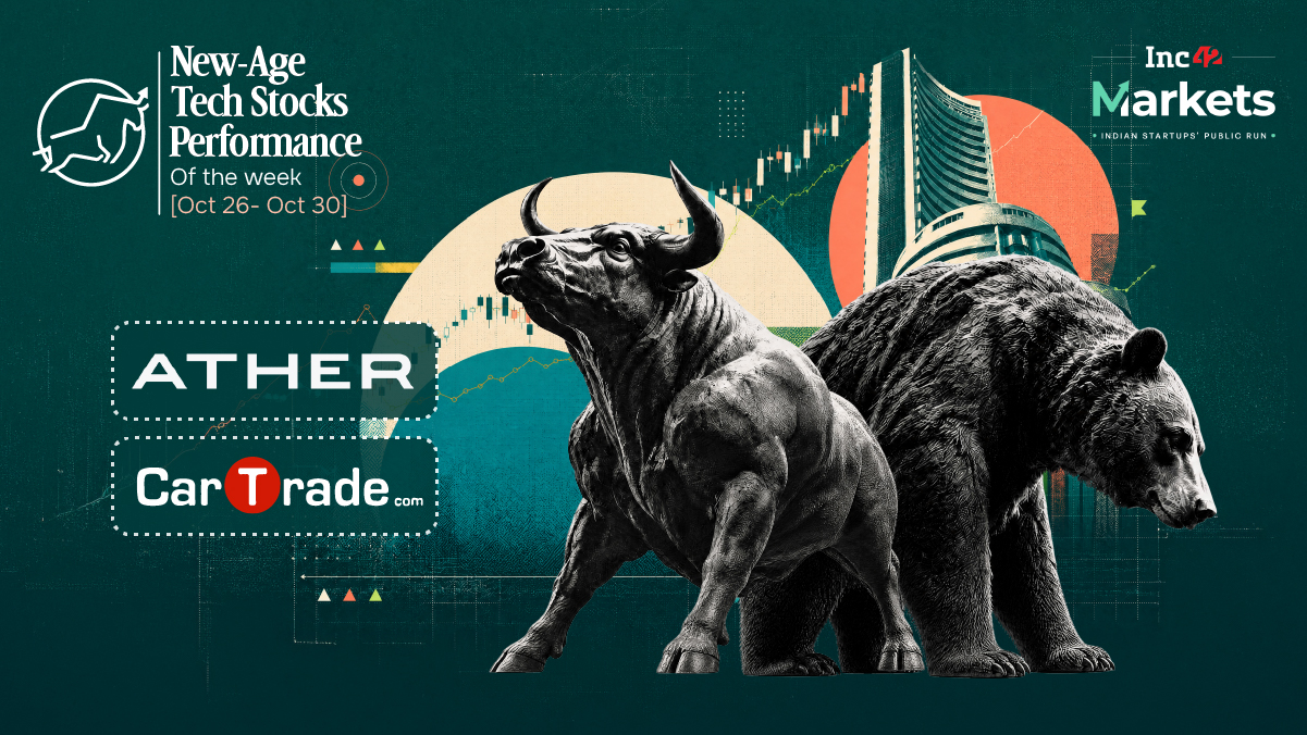 New-Age Tech Stocks Gain This Week Led By Ather & Zetwerk, CarTrade Sinks 22%