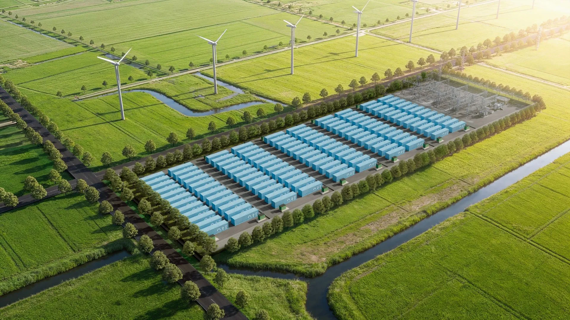 This giant iron-air battery can store renewable energy for 100 hours using rust
