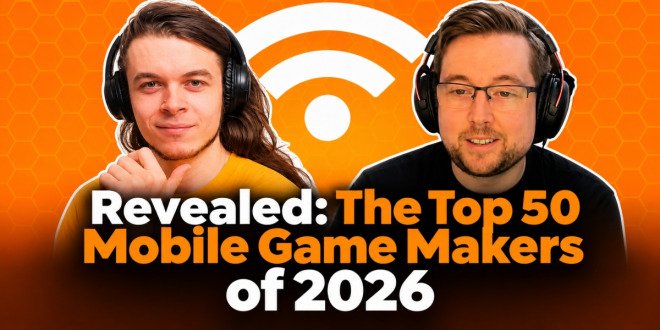 The Top 50 Mobile Game Makers of 2026, iPhone Duo games and Pokémon Unite ends service | Week in Mobile Games podcast
