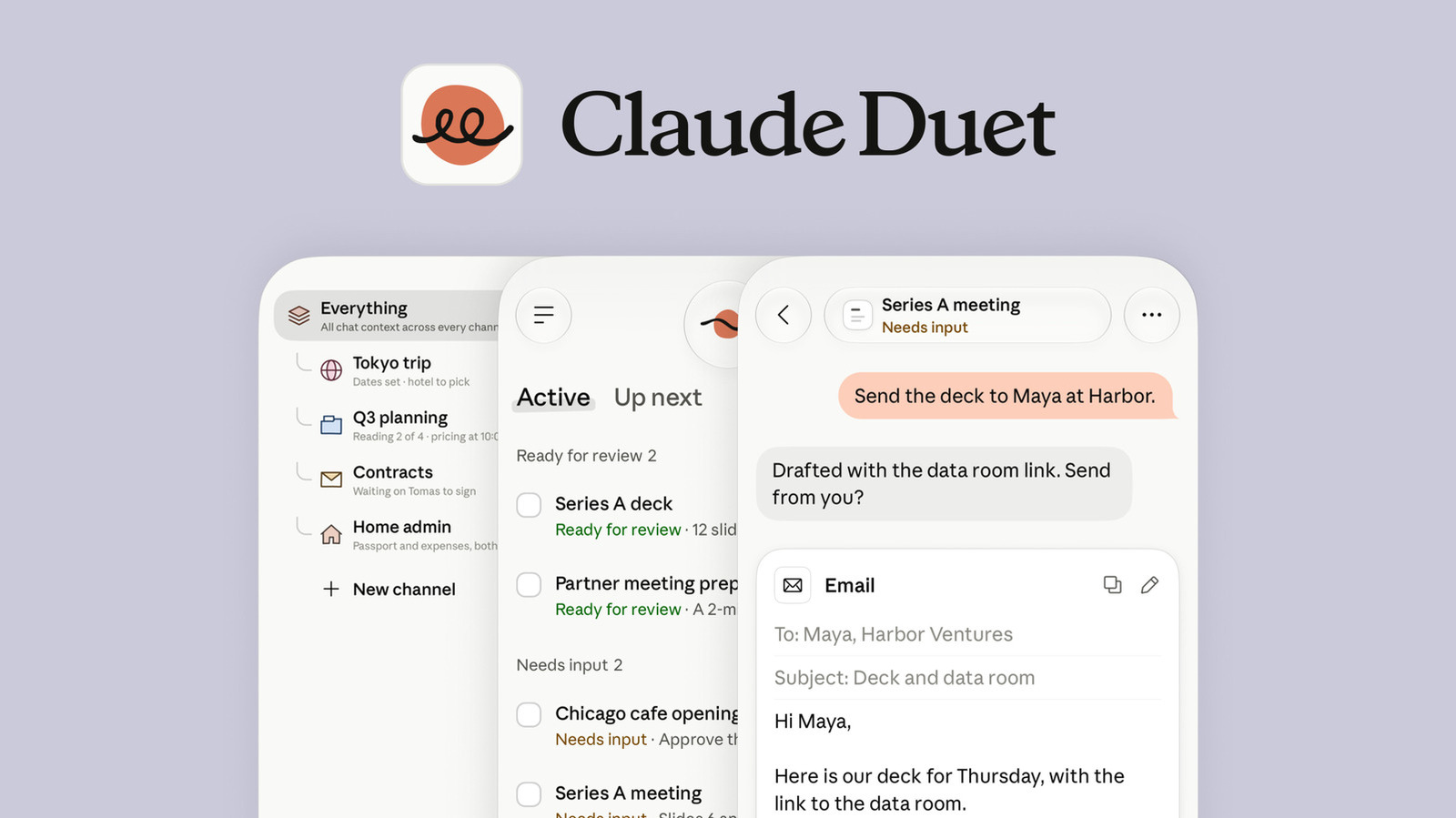 How to use Claude Duet when it rolls out to you