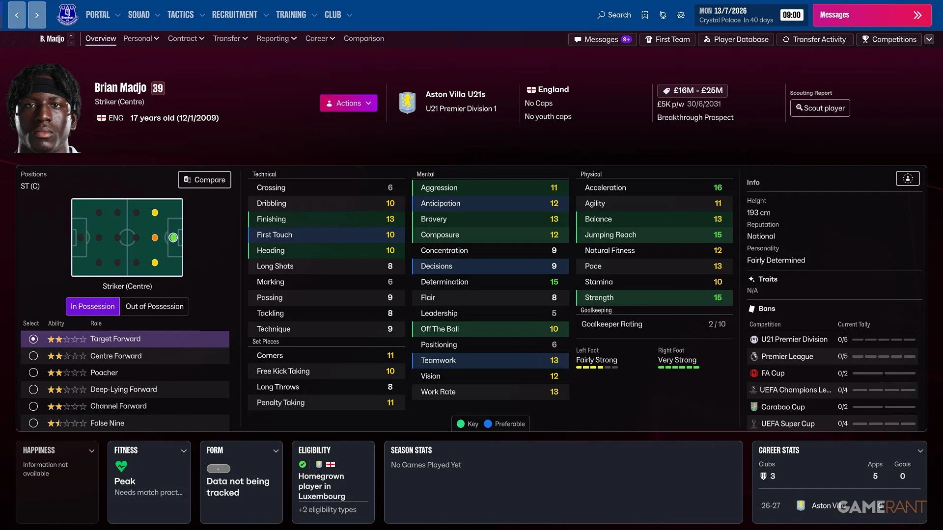 Best Wonderkids in Football Manager 27