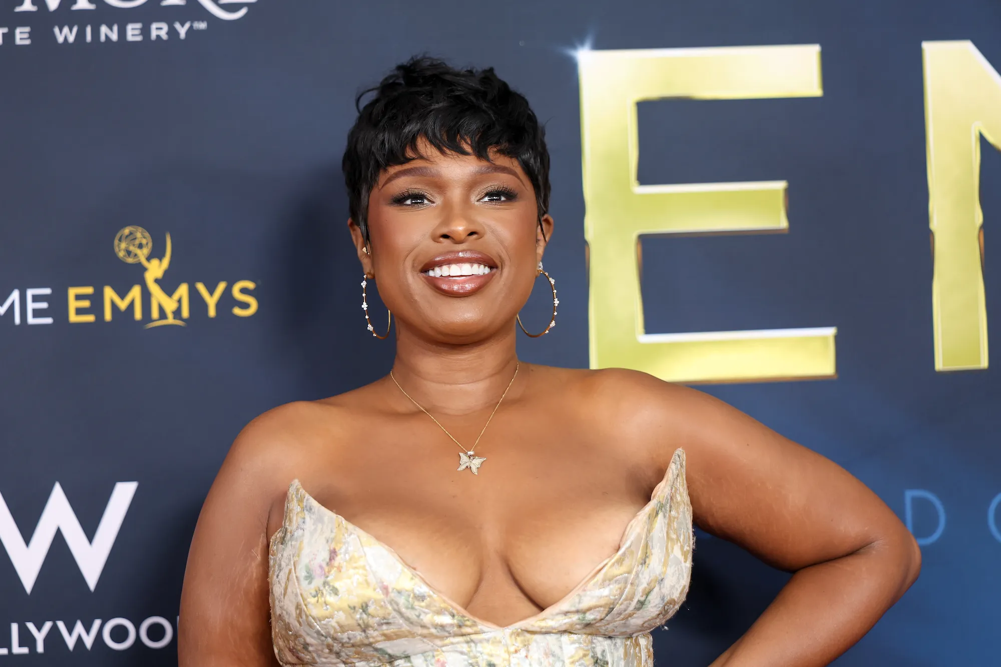 Jennifer Hudson Shines in Floral Blockade Christian Siriano Gown at 2026 Daytime Emmys